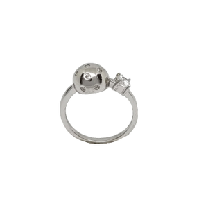 Modern Design Ring In 925 Sterling Silver MGA
