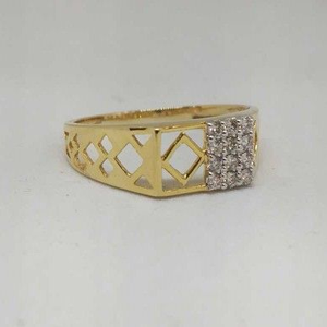 REAL DIAMOND BRANDED GENTS RING