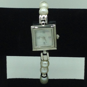 Freshwater White Round&nbsp;Pearls Watch&nbsp;JBG0229