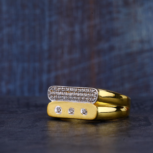 Mens Gold Ring-MR361