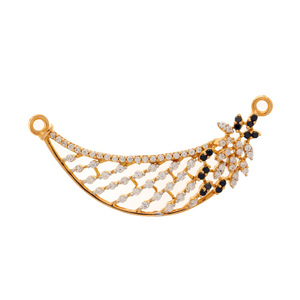 Latticed patterned tanmaiya mangalsutra penda