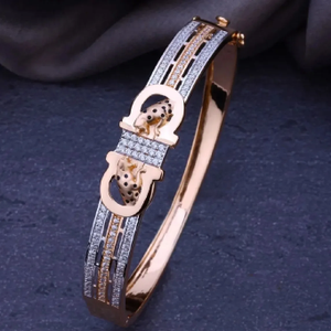 18k Rose Gold Jaguars Design Kada