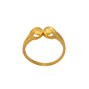 22k Gold Plain Preety Ring