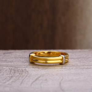 916 Gold Hallmark Gorgeous Ladies Plain Ring 