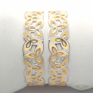 GOLD HALLMARK CNC BANGLE - CP1091