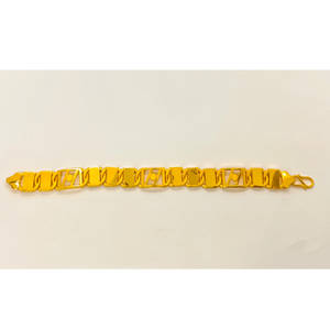 22K Gents Design Bracelet
