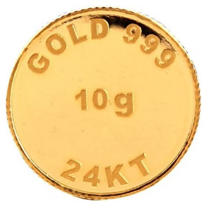 24KT 10 Gram Gold Coin