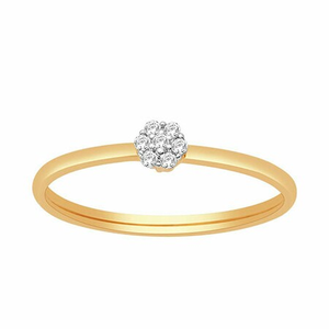 18k gold real diamond ring mga - rdr0019