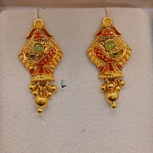 22k Ladies Earrings