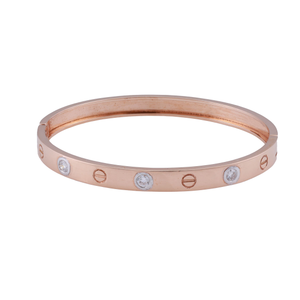 18K Gold Lab Grown Diamond Bracelet For Women