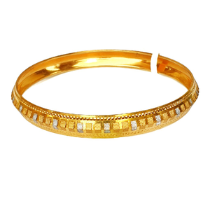 One gram gold plated punjabi kada bracelet mg
