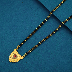 22K 916 Red Stone Pendant With Exclusive Ser 