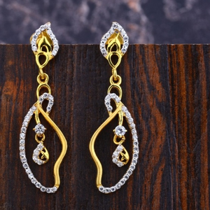 22 carat gold fancy ladies earrings RH-LE3378