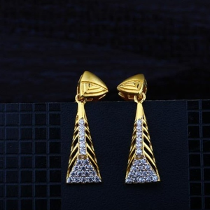 916 Gold CZ Earring RH-ER078
