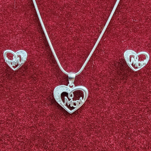 925 Sterling Silver Chain Pendant Set