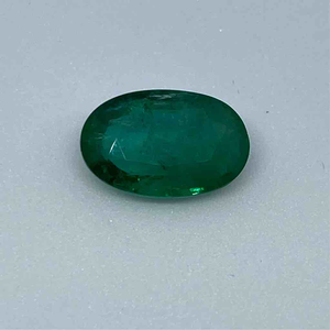 5.88ct oval green emerald-panna