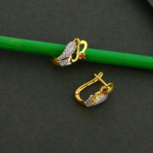 22 carat gold ladies earrings rh-le705