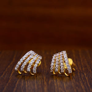 916 gold cz exclusive ladies tops earrings lt
