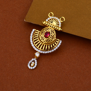 916 Gold Exclusive Mangalsutra Pendant MP119