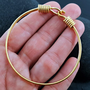 18 kt real solid yellow gold blanks charm hin
