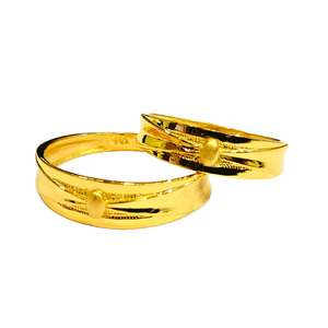 22KT Couple Unique Design Rings