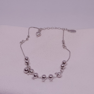 925 silver simple anklets
