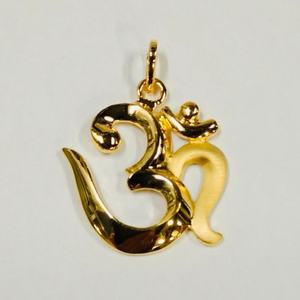 Gold divine pendant