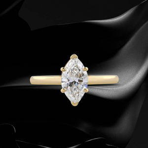 916 Gold Diamond Ring