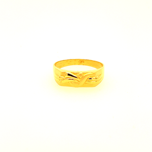 22k Yellow Gold Fantastic Plain Ring