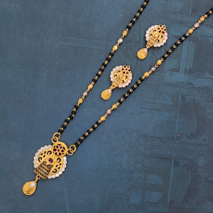 1.Gram Gold Forming Fashion Jewellery Mangals
