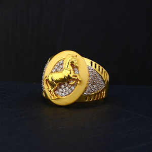 916 Gold Hourse Design Ring