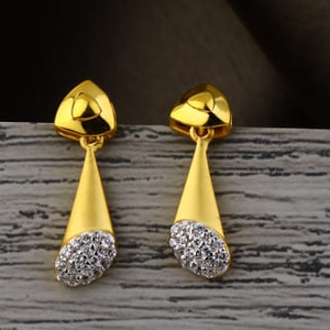 916 Gold Ladies Gorgeous Jummar Earrings LJE4