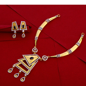 916 Gold ladies Necklace set LN255