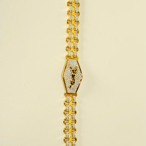 Gold Divine Gents Bracelet