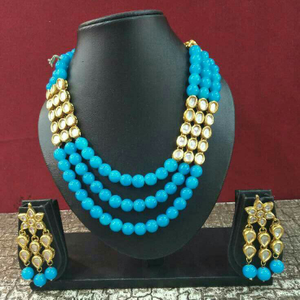 Modern Kundan Moti Jewelery
