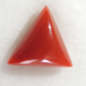 4.11ct triangle natural red-coral (