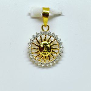 18 KT 750 Hallmark delicate sun diamond Pende