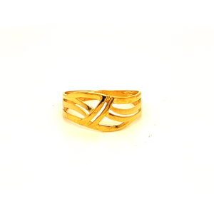 22k Gold Plain Elite Ring