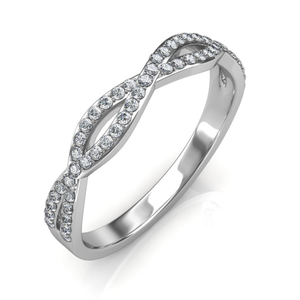 Infinity Diamond Eternity Ring