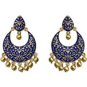 Modern Designer Gold Earring