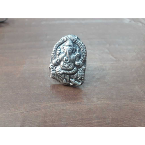 925 Silver Ganesh Ring