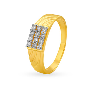 916 gold unique design ring