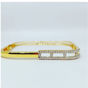 916 gold Cz Ladies kada