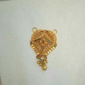 916 Classic gold pendant