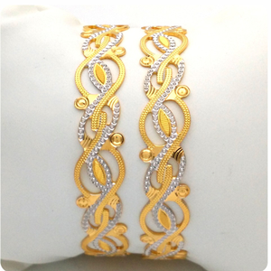 GOLD HALLMARK CNC BANGLE - CP1155
