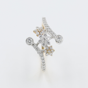 Alluring Cocktail Look Rose Gold And Real Dia