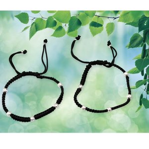 925 silver beads thread payal