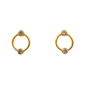 22K Gold Designer Earrings MGA - BTG0219