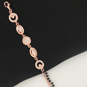 925 Silver Unique Design Mangalsutra Bracelet