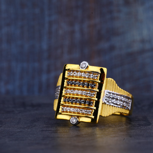 Mens Gold Fancy Ring-MR370